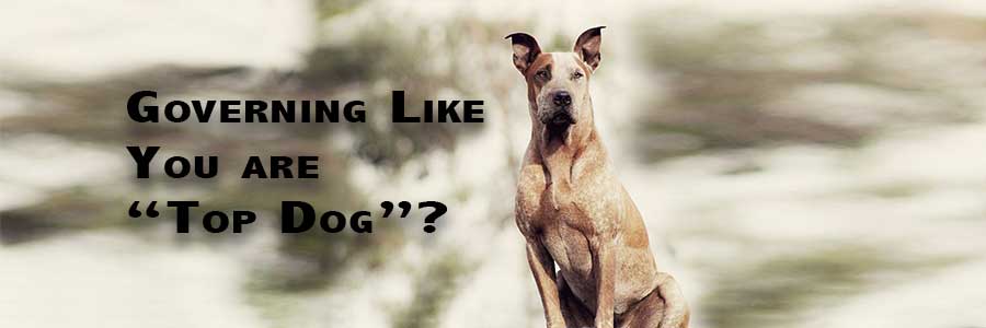 Does Your Board Govern as if It’s the “Top Dog” of the Organization?
